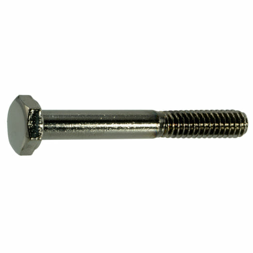 Fasteners, Bolts,1/4″-20 x 2″, Black Chrome Hex Bolts