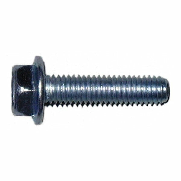 Fasteners, Bolts,6mm-1.0mm x 25mm, Flange Bolts