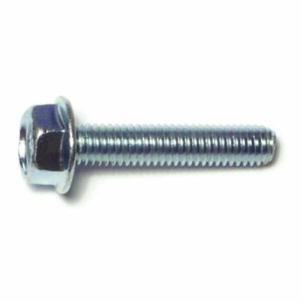 Fasteners, Bolts,6mm-1.0mm x 30mm, Flange Bolts