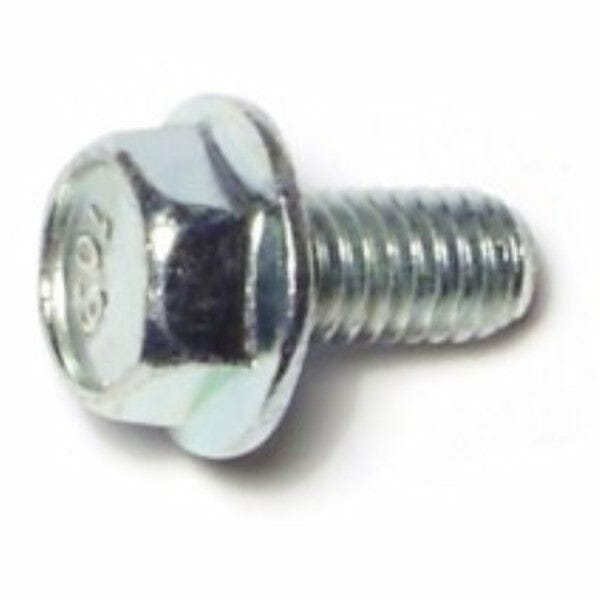 Fasteners, Bolts,6mm-1.0mm x 12mm, Flange Bolts