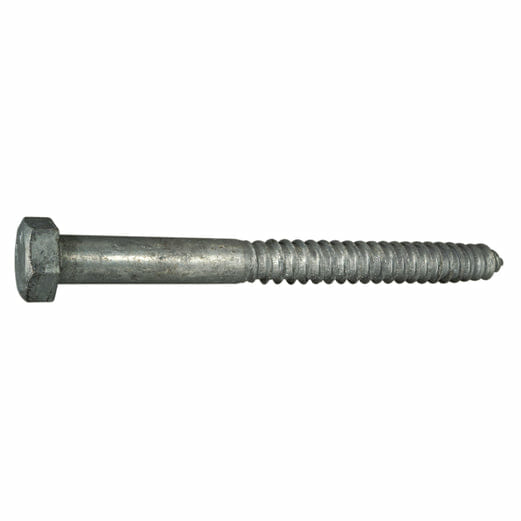 Fasteners, Bolts,5/8″ x 7″, Galvanized Hex Cap Screws