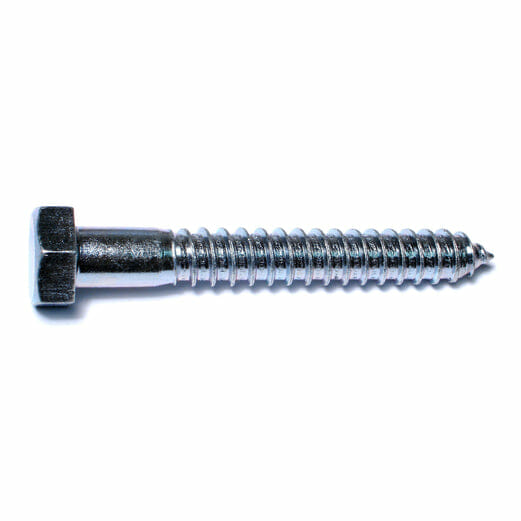 Fasteners, Bolts,5/8″ x 4-1/2″, Hex Lag Screws