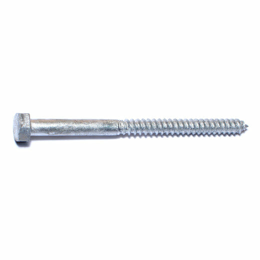 Fasteners, Bolts,5/16″ x 4-1/2″, Galvanized Hex Cap Screws