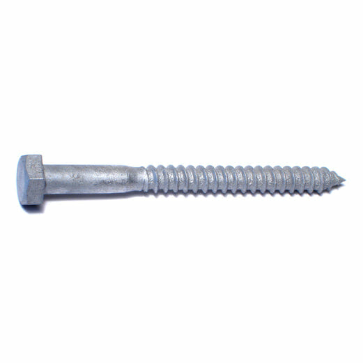 Fasteners, Bolts,5/16″ x 3-1/2″, Galvanized Hex Cap Screws