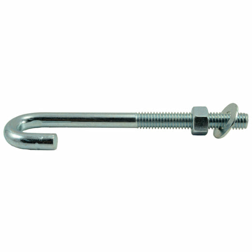 Fasteners, Bolts,3/8″-16 x 5″, J Bolts