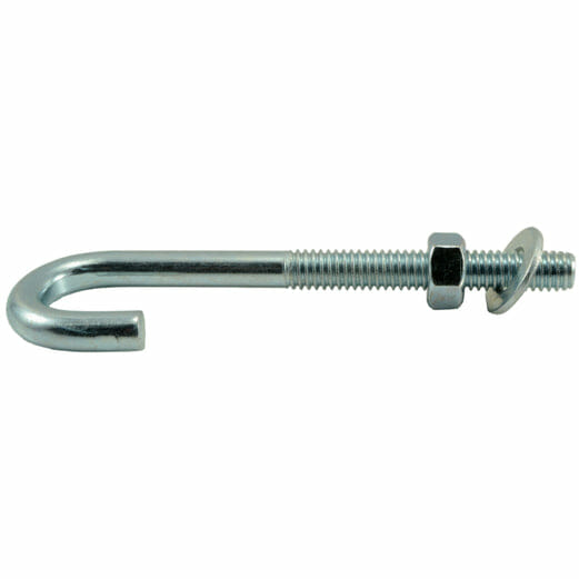 Fasteners, Bolts,5/16″-18 x 4″, J Bolts