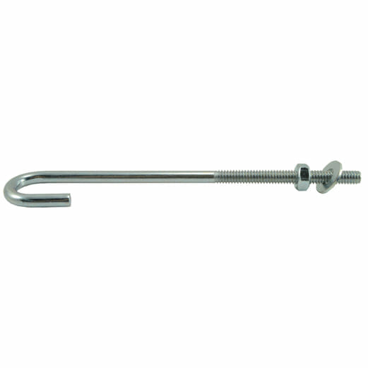 Fasteners, Bolts,1/4″-20 x 6″, J Bolts