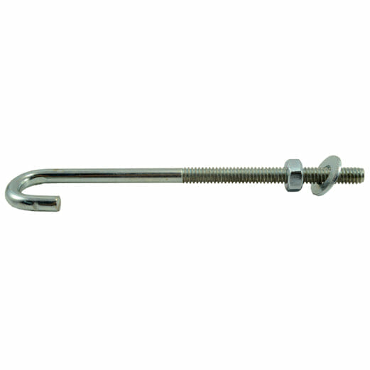 Fasteners, Bolts,1/4″-20 x 5″, J Bolts