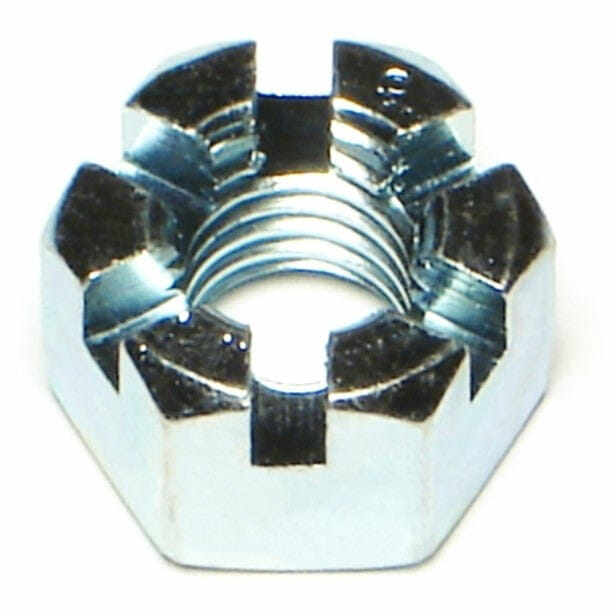 Fasteners, Nuts,10mm 19mm-1.5mm, Castle Nuts