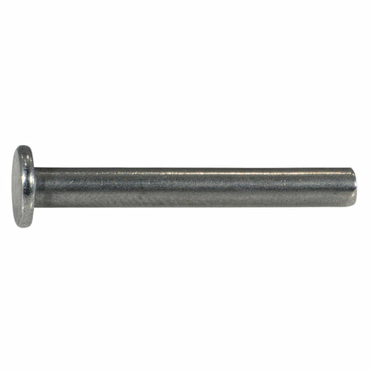 Fasteners, Rivets,1/8″ x 1/4″ x 1″, Solid Rivets