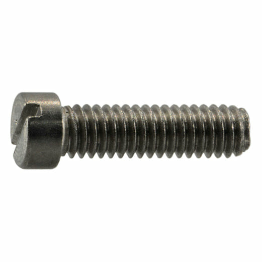 Fasteners, Gun Screws,#6-40 x 1/2″, Slotted Fillister Head Gun Screws