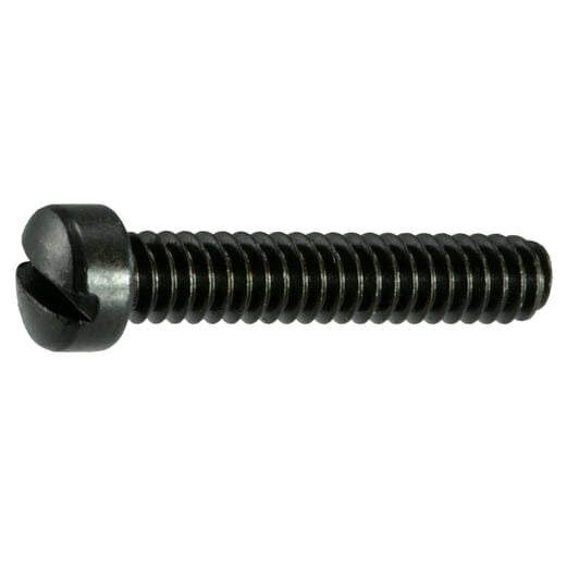 Fasteners, Gun Screws,#10-24 x 1″, Slotted Fillister Head Gun Screws