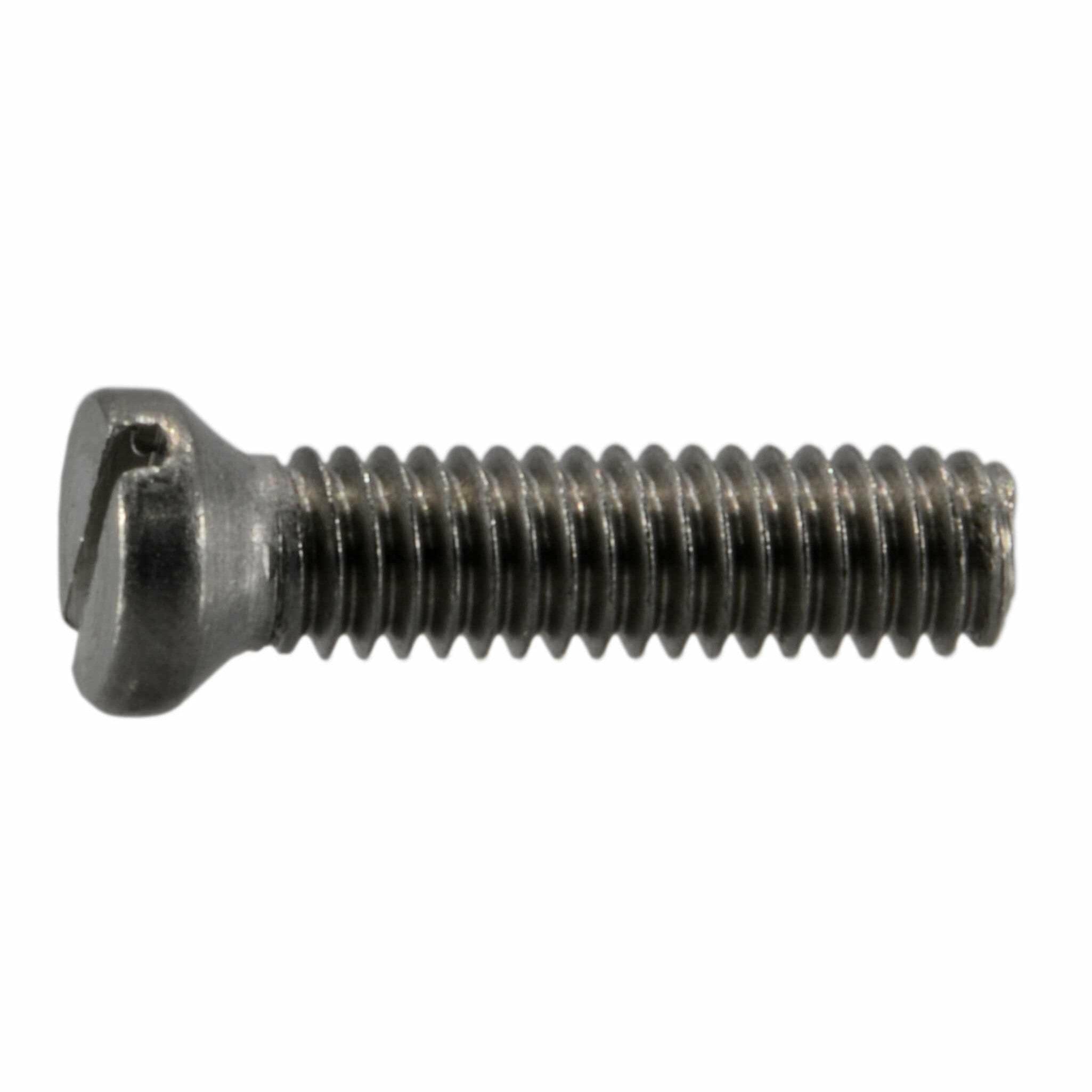 Fasteners, Gun Screws,#6-40 x 1/2″, Slotted Oval Head Gun Screws