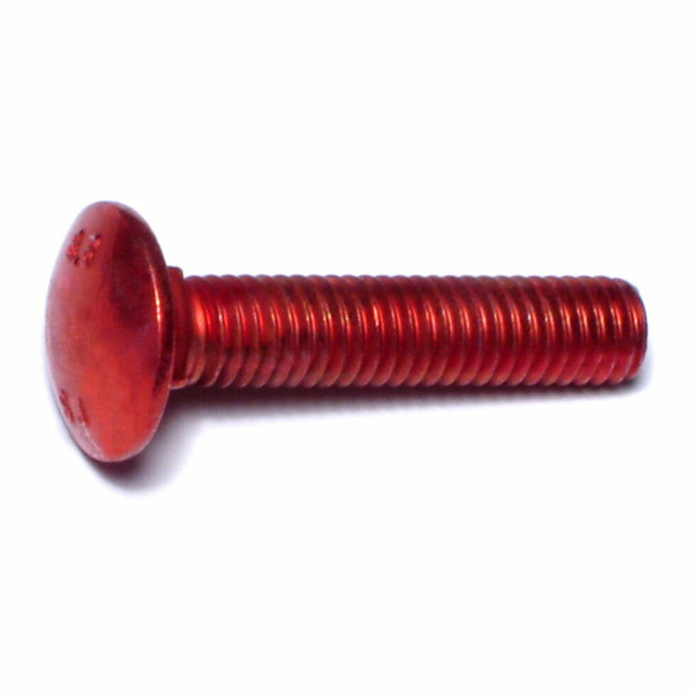 Fasteners, Bolts,6mm-1.0mm x 30mm, Carriage Bolts