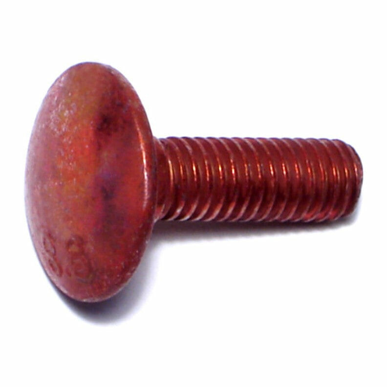 Fasteners, Bolts,6mm-1.0mm x 20mm, Carriage Bolts