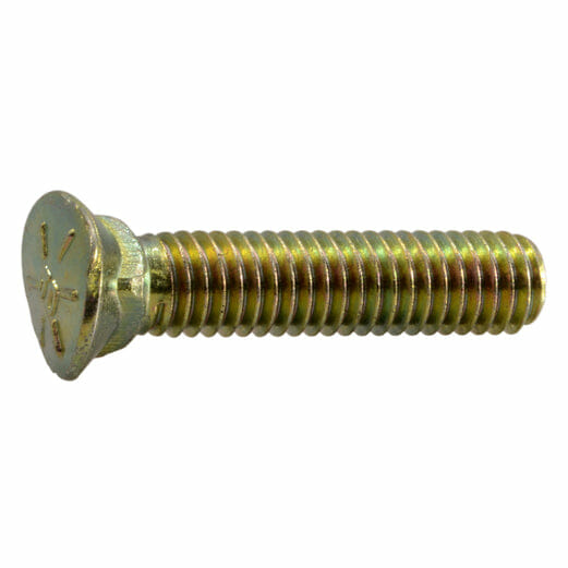 Fasteners, Bolts,3/8″-16 x 1-1/2″, Grade 8 Plow Bolts