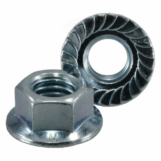 Fasteners, Nuts,10mm 17mm-1.5mm, Flange Nuts