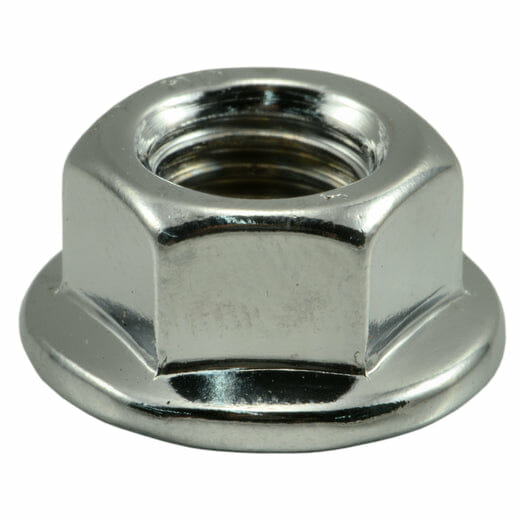 Fasteners, Nuts,10mm 17mm-1.5mm, Chrome Nuts