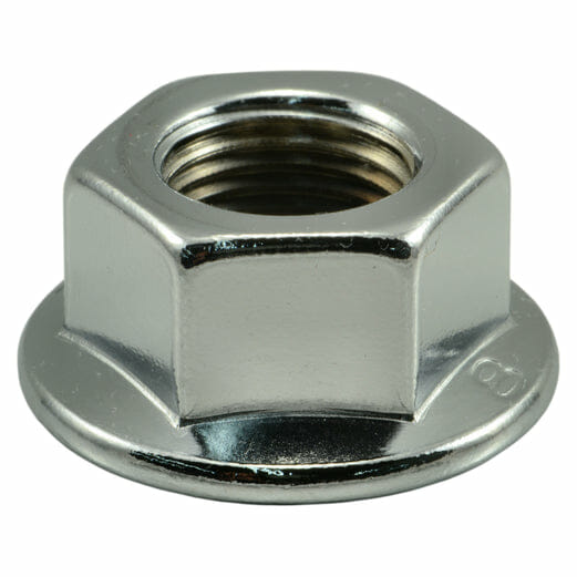 Fasteners, Nuts,16mm 27mm-1.5mm, Chrome Nuts