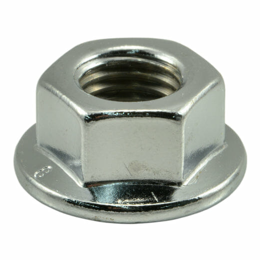 Fasteners, Nuts,10mm 17mm-1.25mm, Chrome Nuts