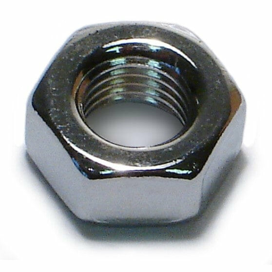 Fasteners, Nuts,8mm 15mm-1.0mm, Chrome Nuts