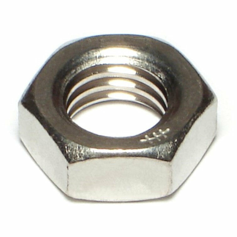 Fasteners, Nuts,1/2″-13 x 27/32″, Jam Nuts