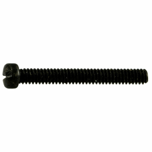 Fasteners, Gun Screws,#0-80 x 1/2″, Slotted Fillister Head Gun Screws