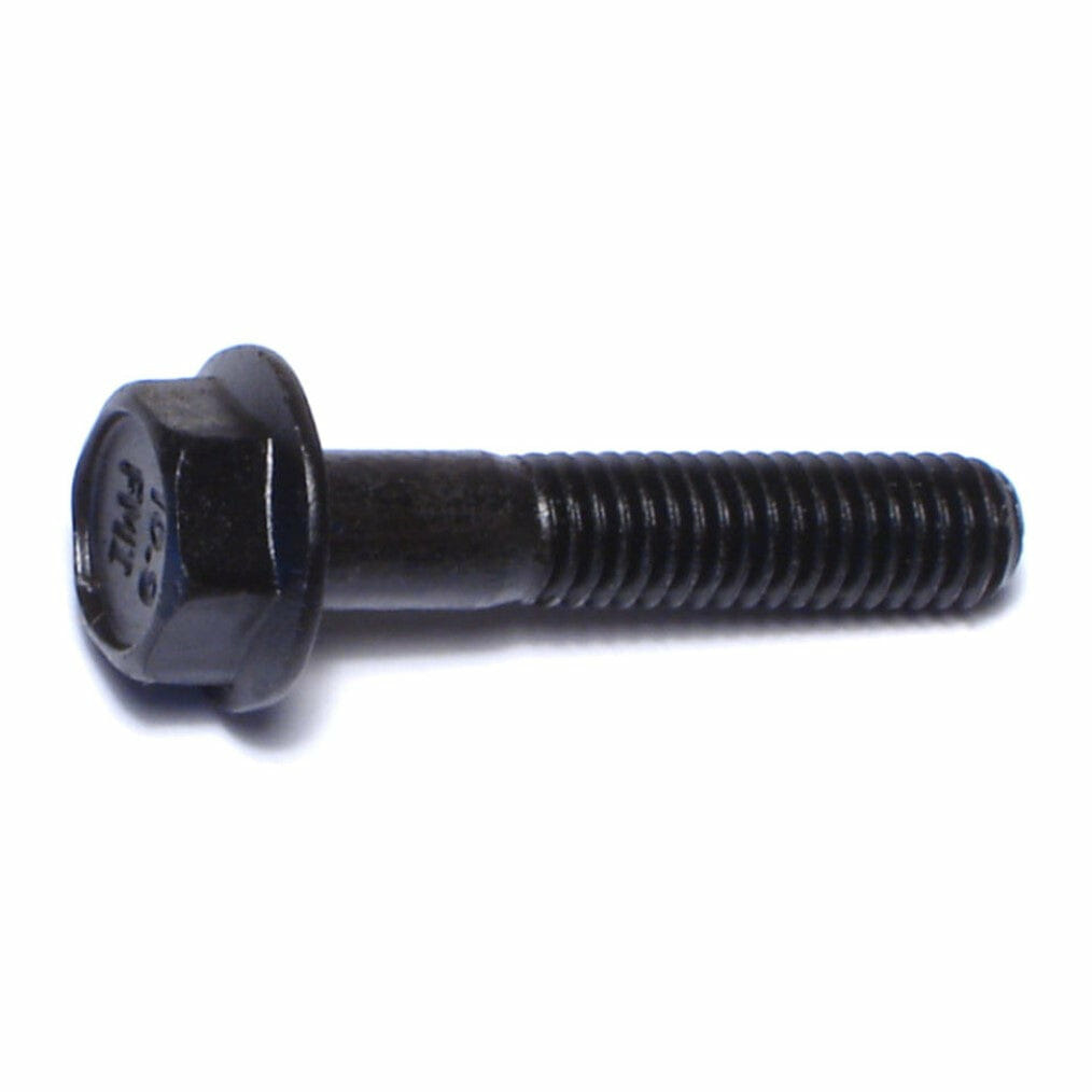 Fasteners, Bolts,6mm-1.0mm x 30mm, Flange Bolts