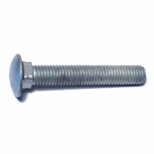 Fasteners, Bolts,5/8″-11 x 4″, Carriage Bolts