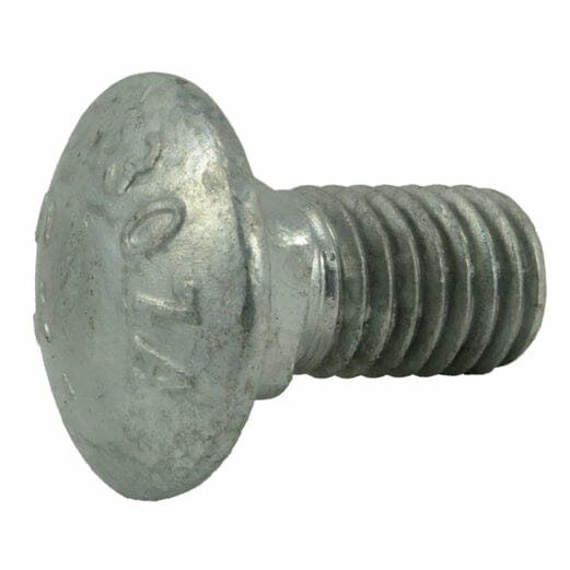 Fasteners, Bolts,1/2″-13 x 1″, Carriage Bolts