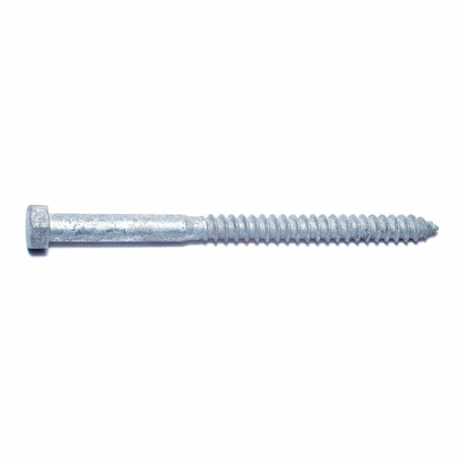 Fasteners, Bolts,3/8″ x 5-1/2″, Galvanized Hex Cap Screws