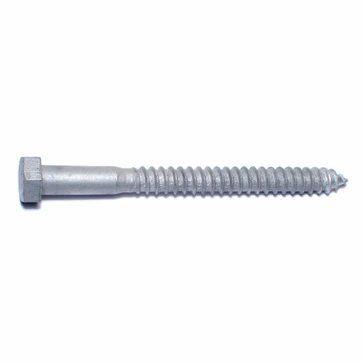 Fasteners, Bolts,1/2″ x 5-1/2″, Galvanized Hex Cap Screws