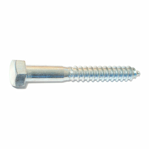 Fasteners, Bolts,1/2″ x 4″, Hex Lag Screws