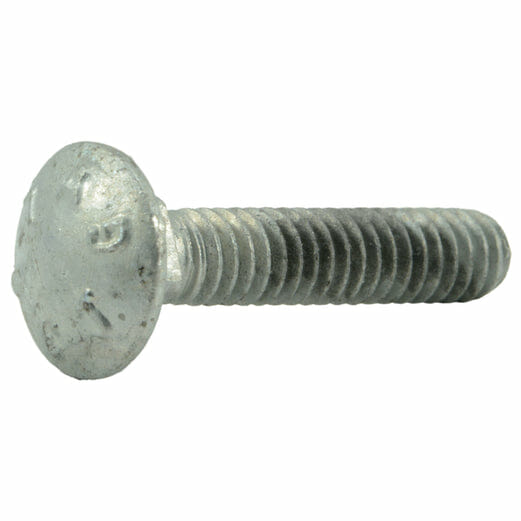 Fasteners, Bolts,1/4″-20 x 1-1/4″, Carriage Bolts