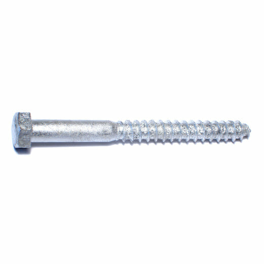 Fasteners, Bolts,3/8″ x 4″, Galvanized Hex Cap Screws