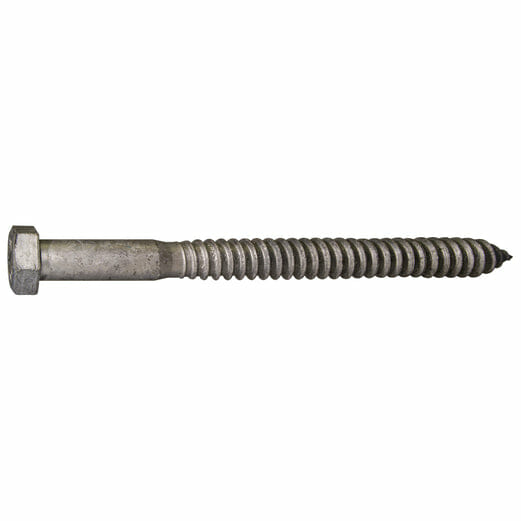 Fasteners, Bolts,3/4″ x 9″, Galvanized Hex Cap Screws