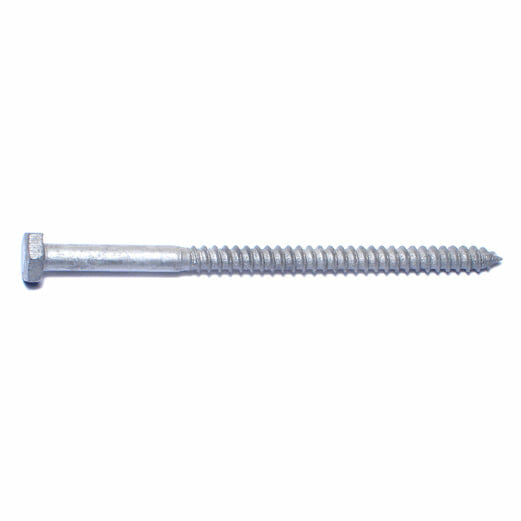 Fasteners, Bolts,1/4″ x 4-1/2″, Galvanized Hex Cap Screws