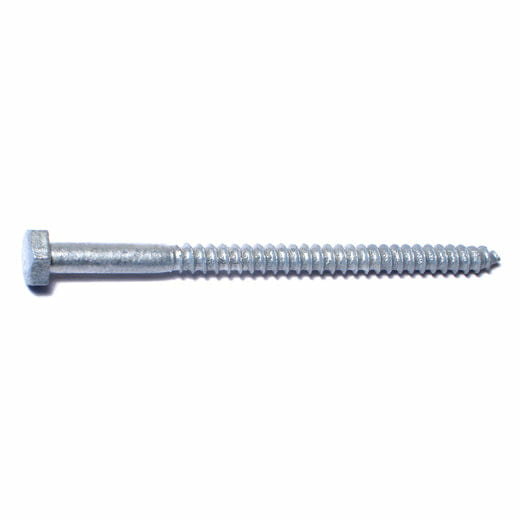 Fasteners, Bolts,1/4″ x 4″, Galvanized Hex Cap Screws