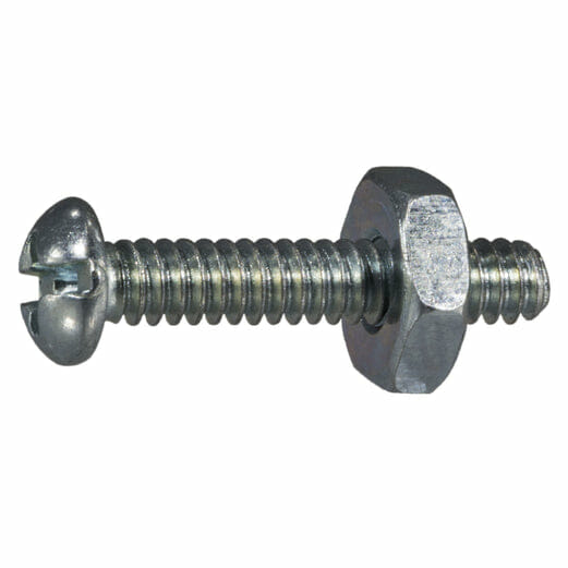 Fasteners, Bolts,#6-32 x 3/4″, Machine Screws