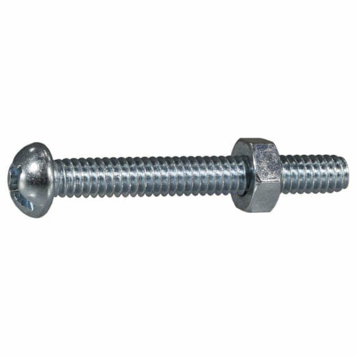 Fasteners, Bolts,1/4″-20 x 2″, Machine Screws