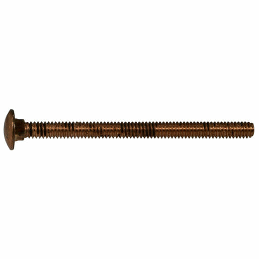 Fasteners, Bolts,1/4″-20 x 3-1/2″, Carriage Bolts