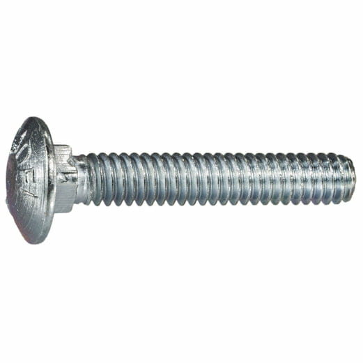 Fasteners, Bolts,1/4″-20 x 1-1/2″, Carriage Bolts