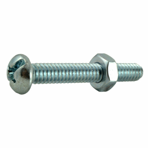 Fasteners, Bolts,1/4″-20 x 1-3/4″, Machine Screws