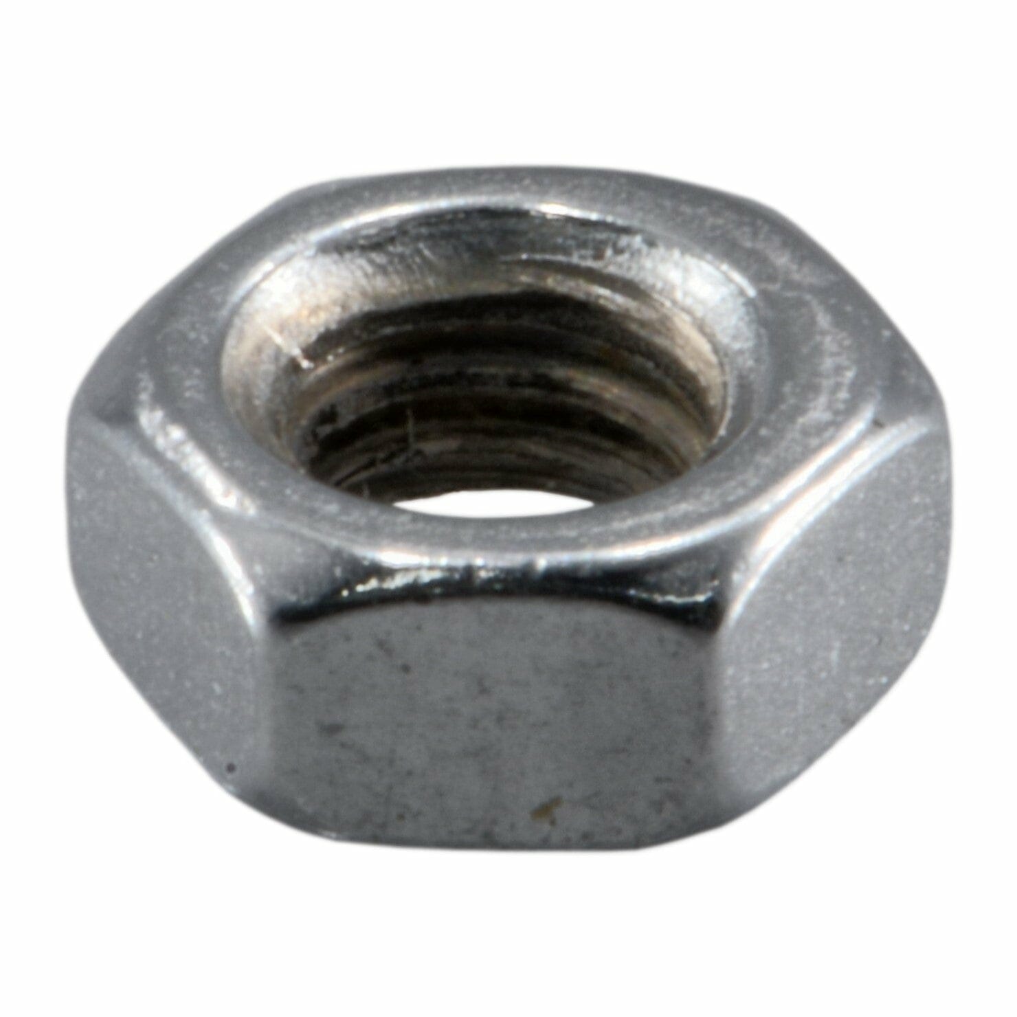 Fasteners, Nuts,4mm 7.9mm-0.7mm, Chrome Nuts