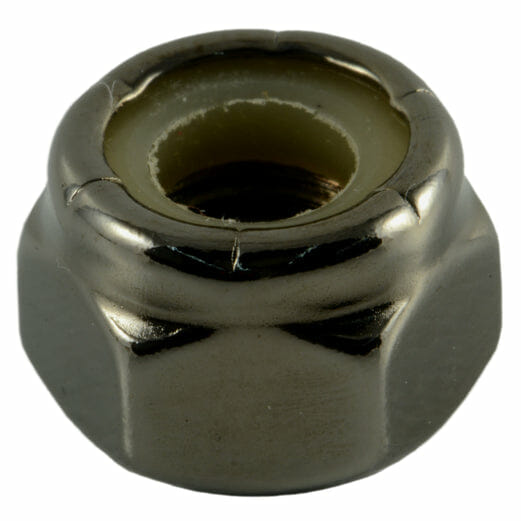 Fasteners, Nuts,1/4″, Black Chrome Nuts