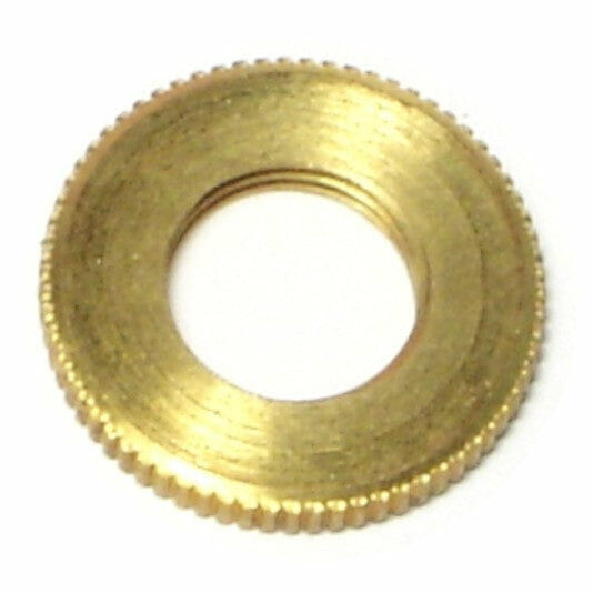 Fasteners, Nuts,1/8IP x 3/4″, Knurled Nuts