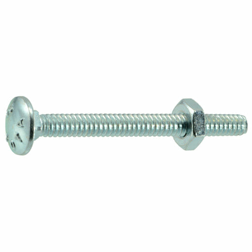 Fasteners, Bolts,10-24 x 2″, Carriage Bolts