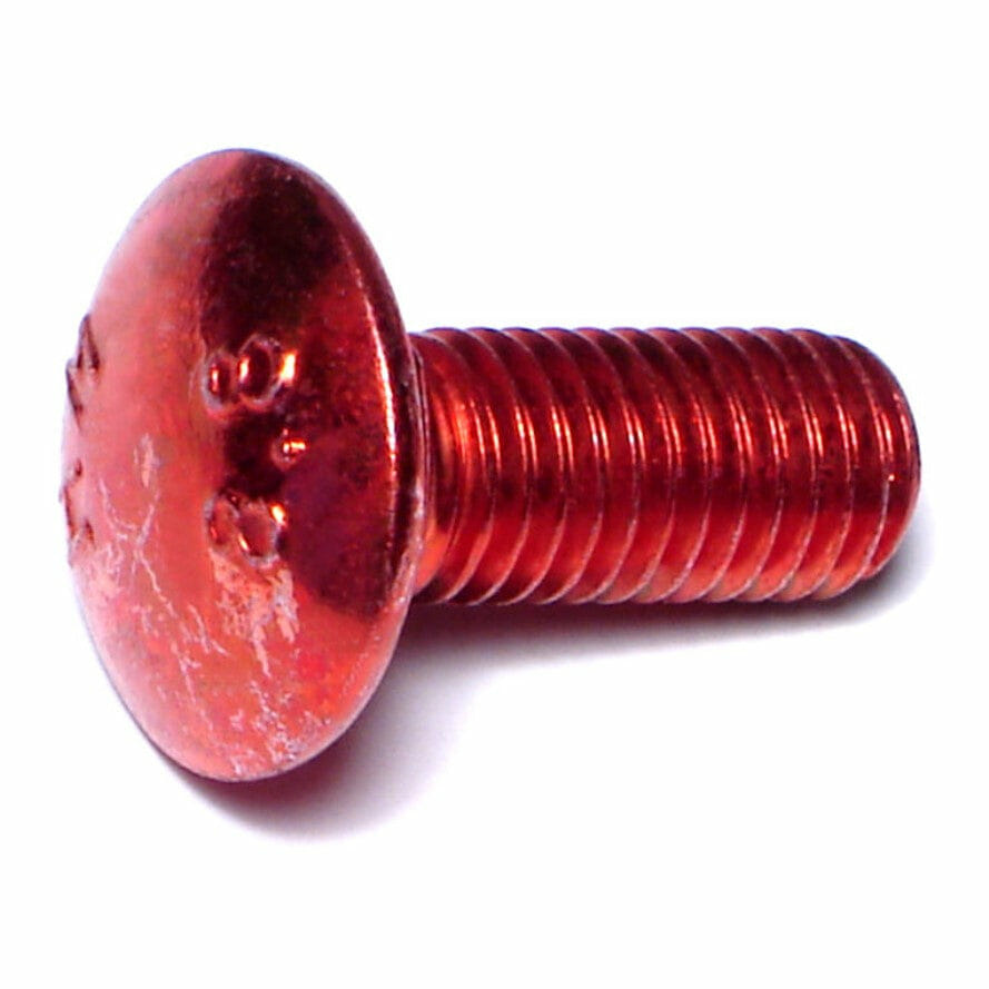 Fasteners, Bolts,10mm-1.5mm x 25mm, Carriage Bolts