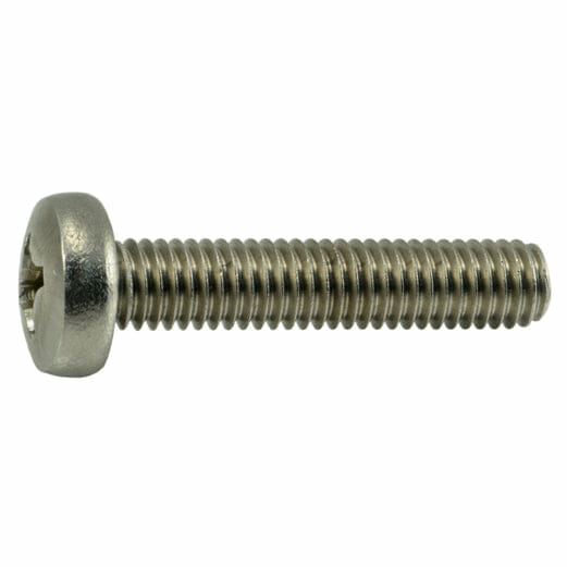 Fasteners, Bolts,6mm 12mm-1.0mm x 30mm, Machine Screws