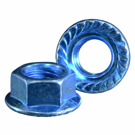 Fasteners, Nuts,3/4″, Flange Nuts